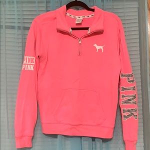 Pink Victoria Secret pull-over